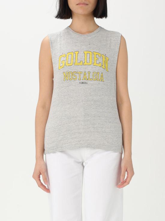 25FW 골든구스 민소매 티셔츠 GWP02187P00188660269 Grey