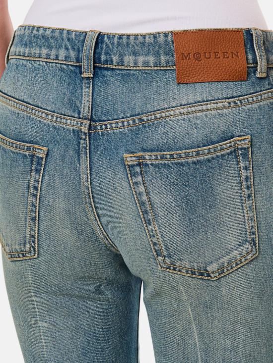 25SS 알렉산더 맥퀸 데님 팬츠 817639QMACV 4315 Blue - ALEXANDER MCQUEEN