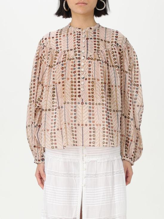 25SS 이자벨마랑에뚜왈 탑 HT0022FAC1J19E 23EC Beige