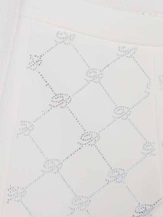 25FW [키즈] 미스블루마린 쇼츠/버뮤다 BFBE0020GA017 0004 Ivory - MISS BLUMARINE