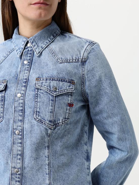 25SS 디젤 블라우스 A09966068KC 01 Denim - DIESEL