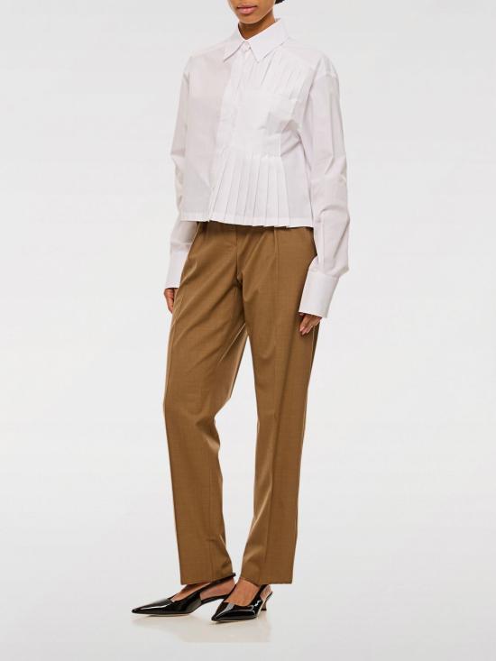 25FW 막스마라 팬츠 2511131151600 003 Brown - MAX MARA