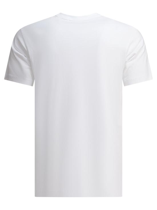 25SS 꼼데가르송 반팔 티셔츠 FO T026 S253 WHITE White - COMME DES GARCONS