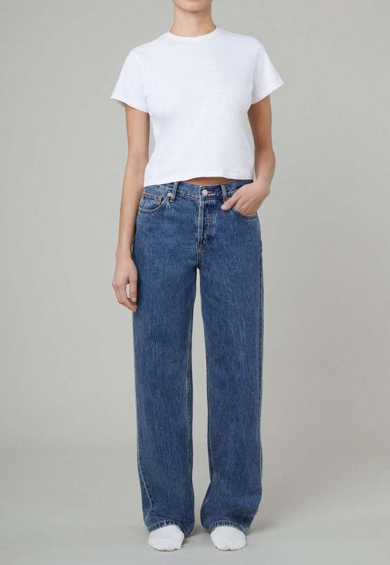  스틸히어 데님 팬츠 스틸 히어 뉴욕 에브리데이 진 클래식 블루 - STILL HERE