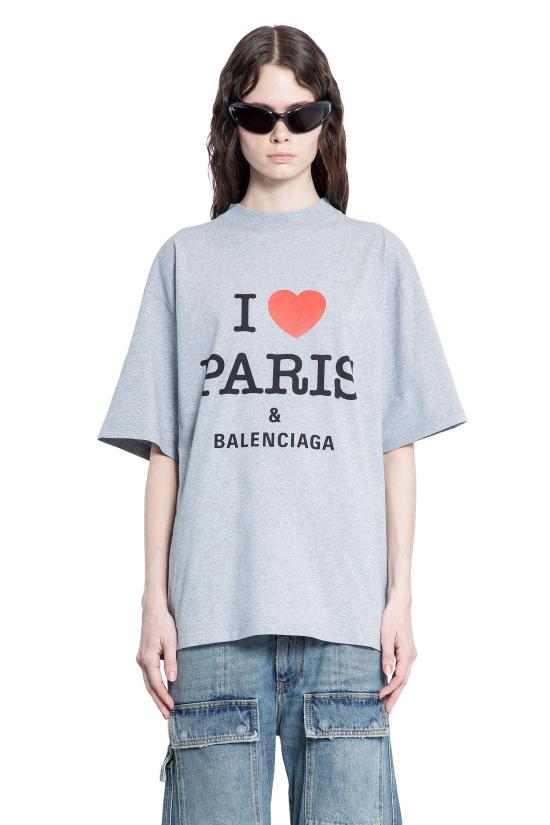  발렌시아가 셔츠 764235TSVI41300 Grey - BALENCIAGA