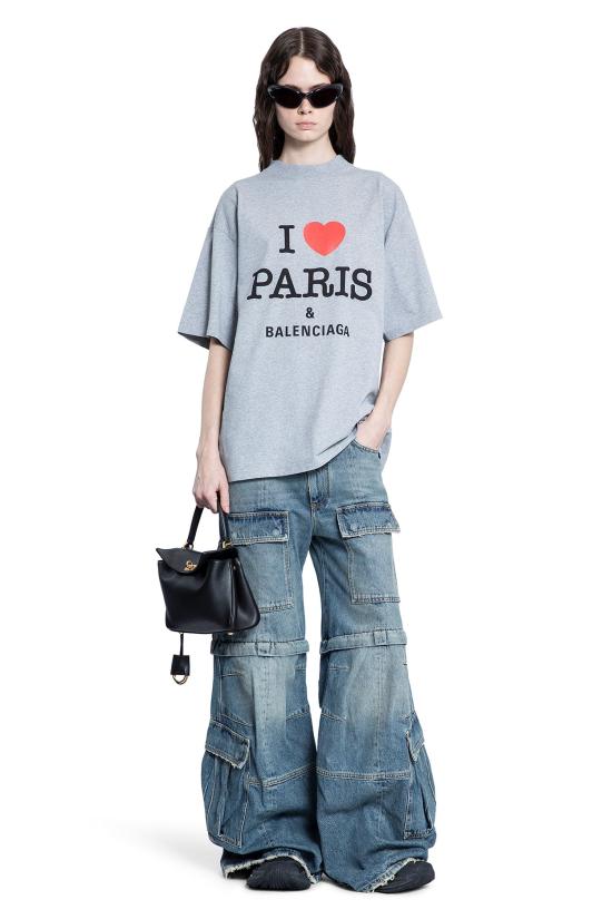  발렌시아가 셔츠 764235TSVI41300 Grey - BALENCIAGA