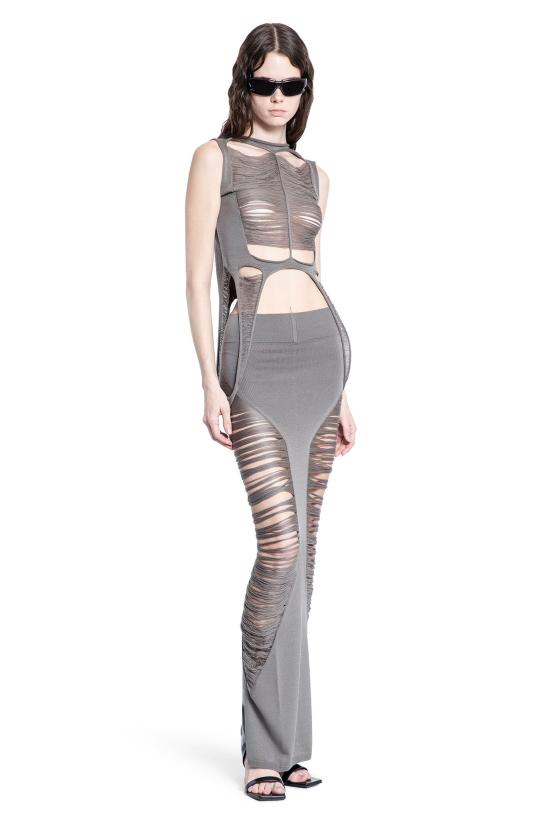  릭 오웬스 스커트 RO01E7679KGRIDM34 Grey - RICK OWENS