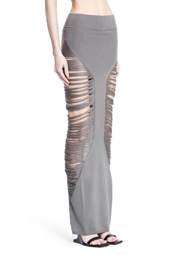  릭 오웬스 스커트 RO01E7679KGRIDM34 Grey - RICK OWENS