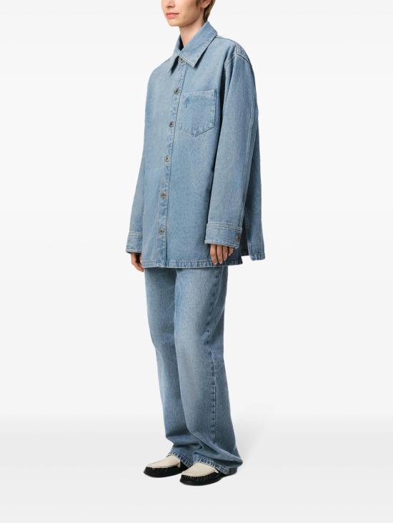 25SS 아미 데님 자켓 FJK273DE0046480 USED BLUE DOM - AMI