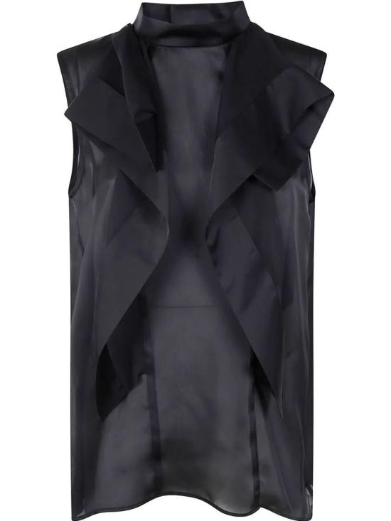 25SS 사카이 블라우스 25 07924 001 Black