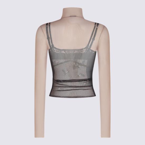 25SS 발렌시아가 긴팔 티셔츠 8292144F4B41094 Black - BALENCIAGA