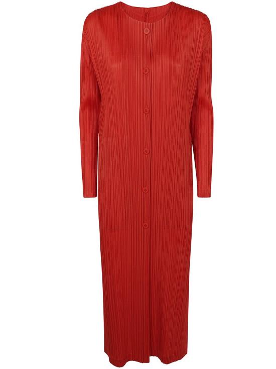 25SS 플리츠플리즈 셔츠 PP56JA124 24 RED