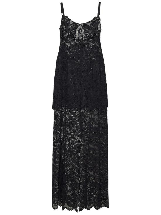 25SS 파코라반 롱 원피스 25PJRO027PA0170P001 Black - PACO RABANNE