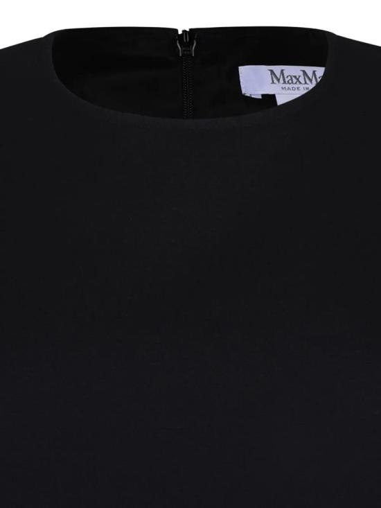 25SS 막스마라 미디 원피스 2511221081600FIUGGI 003 BLACK - MAX MARA