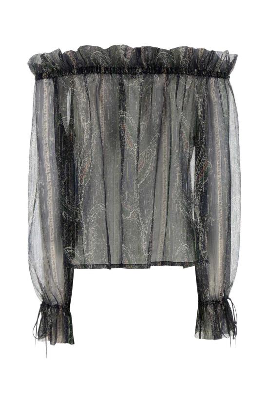 25SS 생로랑 스웨터 823001Y4K85 4007 Printed - SAINT LAURENT