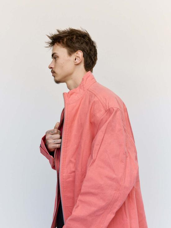  맨틀 자켓 R18 S7 선셋 왁스 블록 재킷 - MAN-TLE