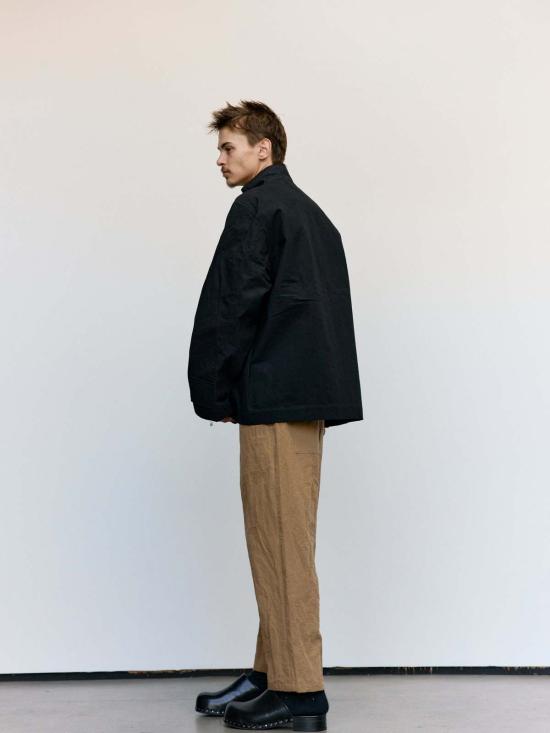  맨틀 자켓 R18 S7 재킷 블랙 - MAN-TLE