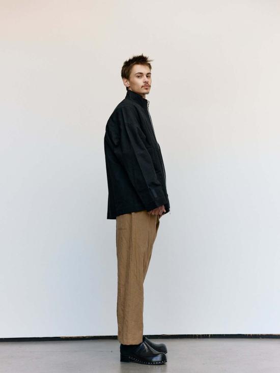  맨틀 자켓 R18 S7 재킷 블랙 - MAN-TLE