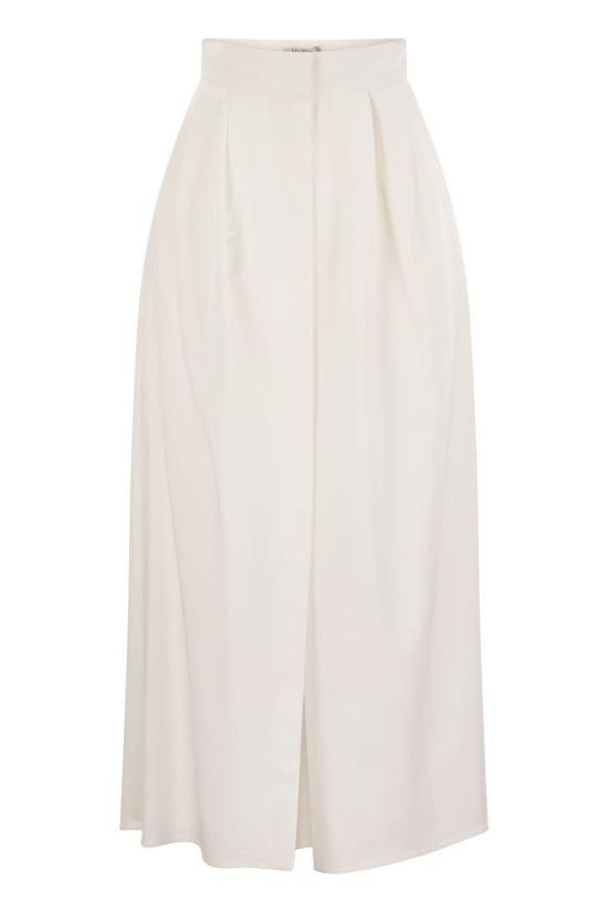 25SS 막스마라 스커트 2511101343600 001 WHITE