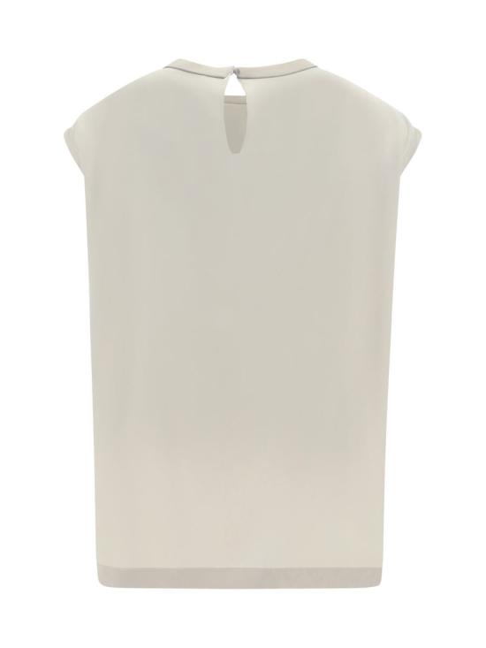 25SS 브루넬로 쿠치넬리 블라우스 M0C59EH500 C9443 Beige - BRUNELLO CUCINELLI