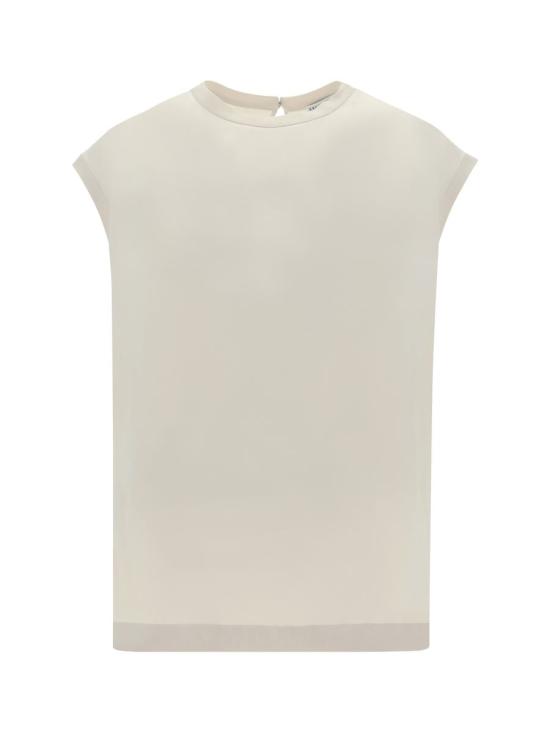 25SS 브루넬로 쿠치넬리 블라우스 M0C59EH500 C9443 Beige