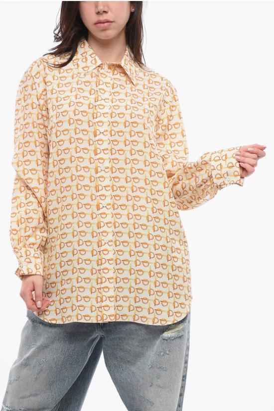  버버리 블라우스 8090731157758 B9555 Yellow