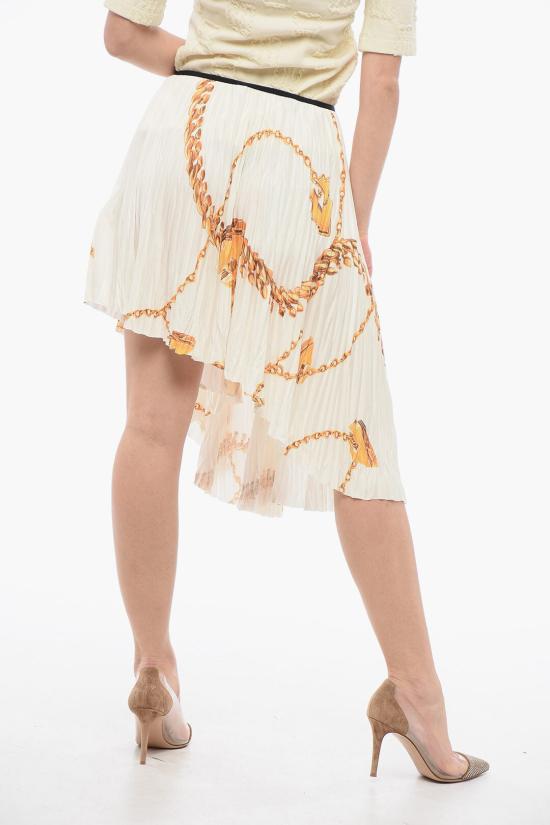  버버리 롱 스커트 8088150156886 B9555 White - BURBERRY