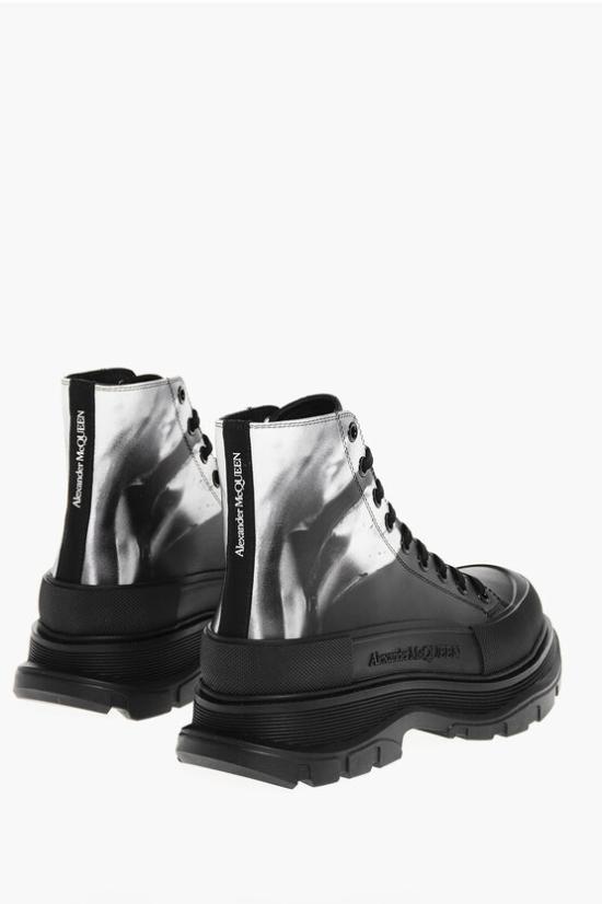  알렉산더 맥퀸 부츠 750376 WIATP 1070 Black - ALEXANDER MCQUEEN