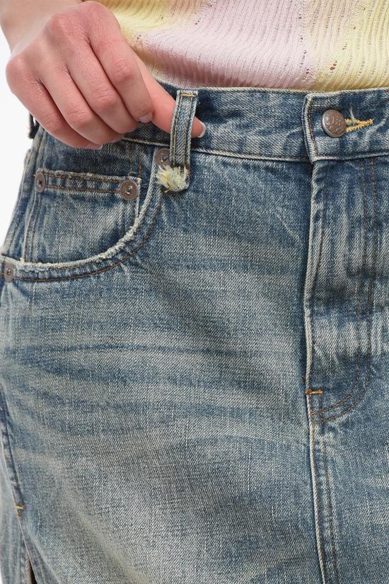  알13 데님 스커트 R13WD102D173A CB Blue - R13