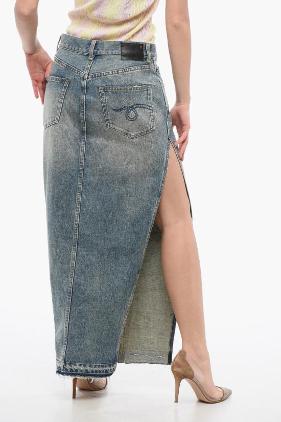  알13 데님 스커트 R13WD102D173A CB Blue - R13