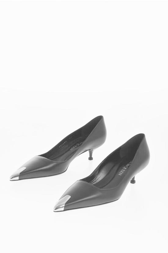  알렉산더 맥퀸 힐/펌프스 757496 WIEA1 Black