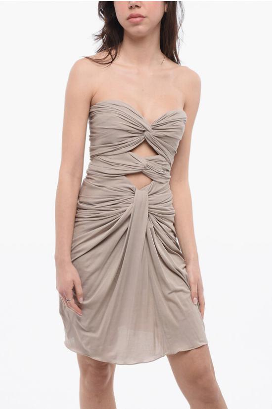  생로랑 원피스 708358Y5F635389 Pink - SAINT LAURENT