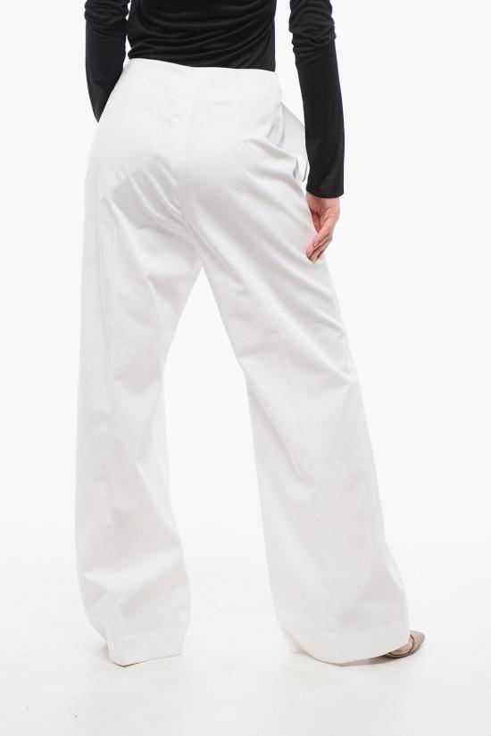  파투 스트레이트 팬츠 TR0020074CO 001W White - PATOU