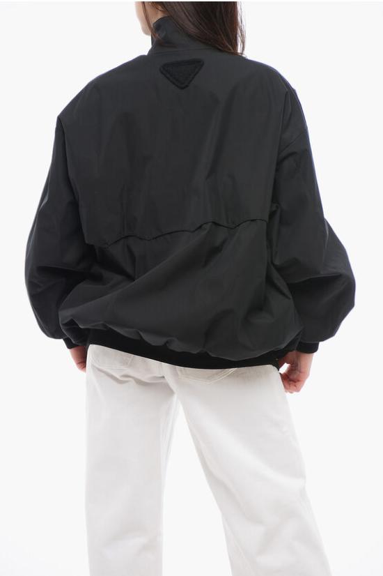 프라다 봄버 자켓 29210512NS F0002 Black - PRADA
