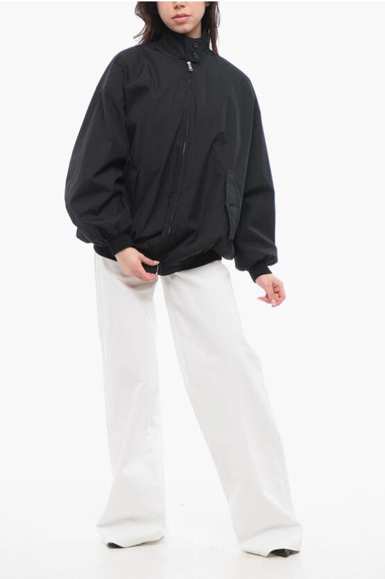  프라다 봄버 자켓 29210512NS F0002 Black - PRADA