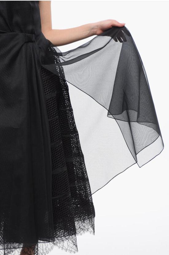  디올 원피스 251R03A7882 9000 Black - DIOR