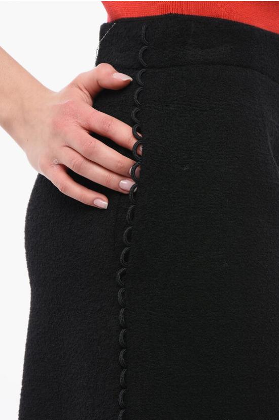  디올 숏 스커트 411J67P1571 9000 Black - DIOR