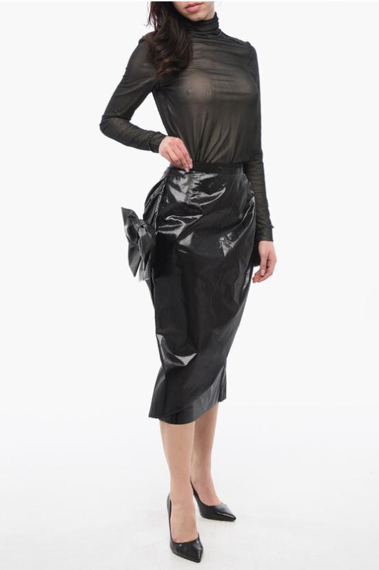  마르지엘라 롱 스커트 S29ME0005 S78063 900 Black - MAISON MARGIELA