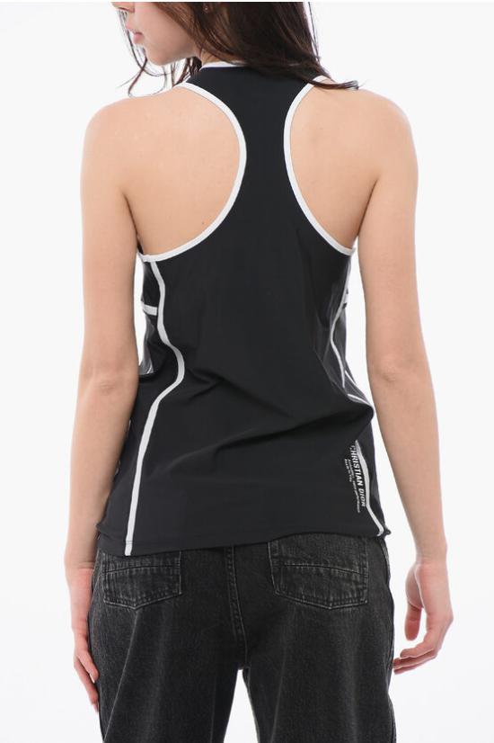  크리스챤디올 민소매 티셔츠 243T22A 4082 9330 Black - DIOR