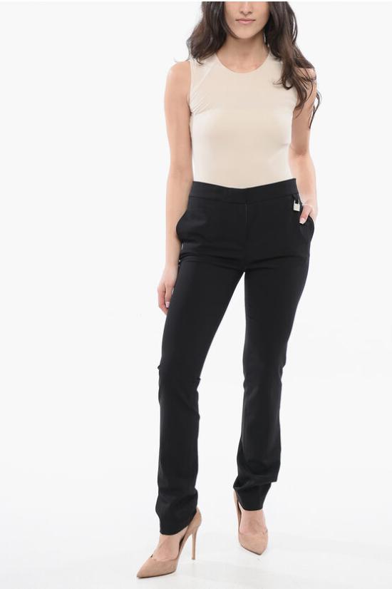  JW앤더슨 스트레이트 팬츠 TR0287 PG1321 999 BLACK Black - JW ANDERSON