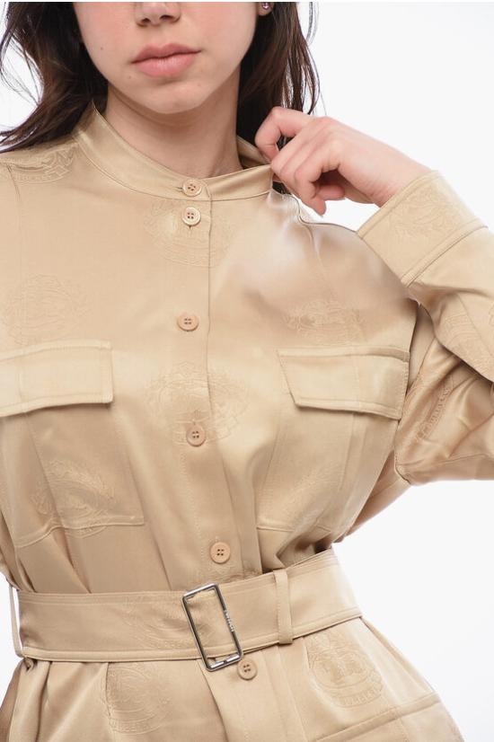  버버리 블라우스 8072015 A7651 SOFT FAWN IP PTTN Beige - BURBERRY