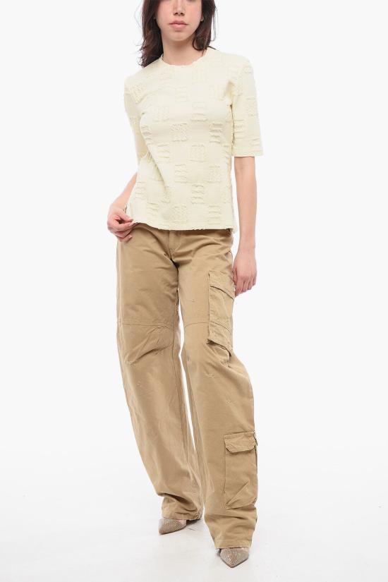  엠부시 반팔 티셔츠 BWAA011F21JER0011900 Beige - AMBUSH