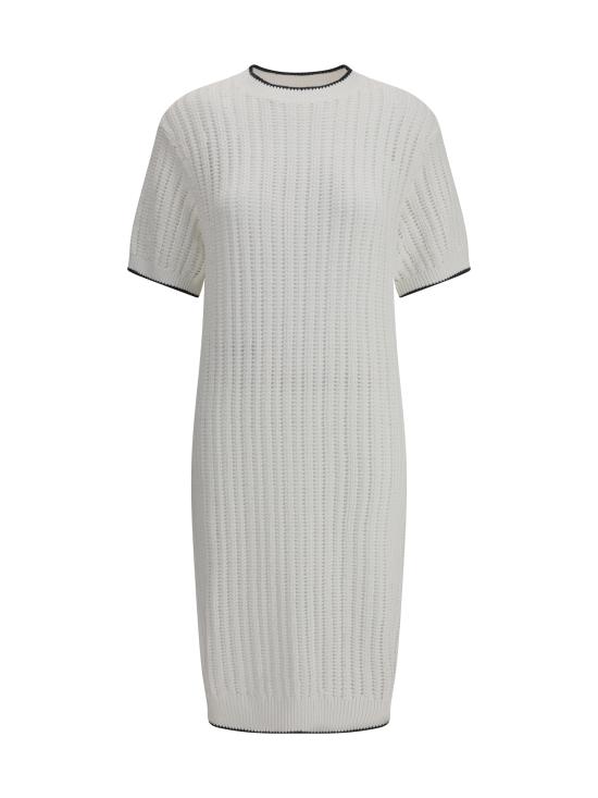 25SS 브루넬로 쿠치넬리 원피스 MSB582A90 C159 WHITE