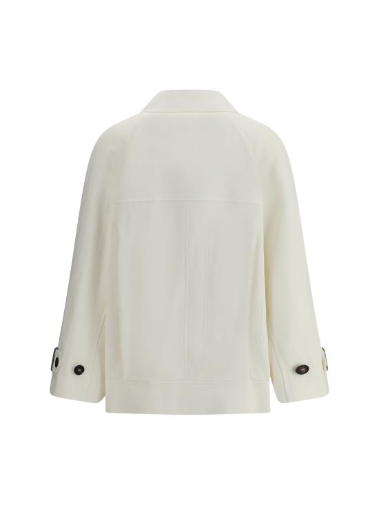 25SS 브루넬로 쿠치넬리 자켓 MH5347892 C9002 WHITE - BRUNELLO CUCINELLI