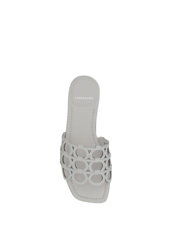 25SS 살바토레 페라가모 뮬/슬리퍼 784148 007 WHITE - SALVATORE FERRAGAMO