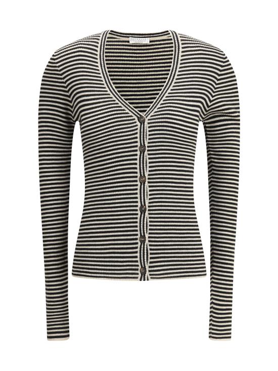 25SS 브루넬로 쿠치넬리 가디건 M13852116 CQ148 MULTICOLOUR