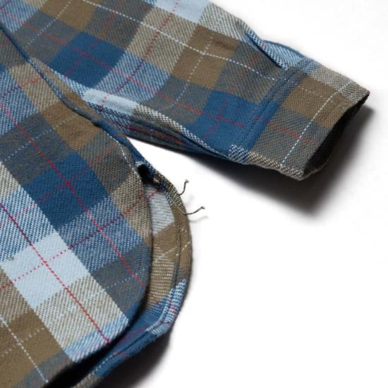  웨어하우스 긴팔 셔츠 앤코 3104 N "E 패턴" 플란넬 - WAREHOUSE