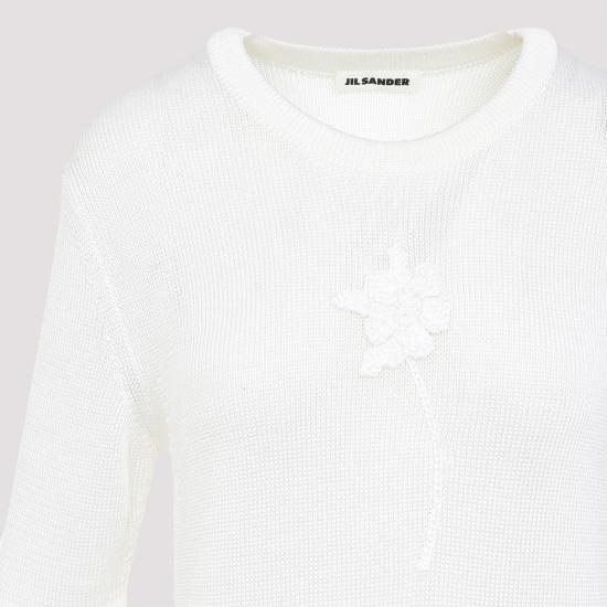 25SS 질샌더 반팔 티셔츠 J03GC0138 J18344 103 PIUMA - JIL SANDER