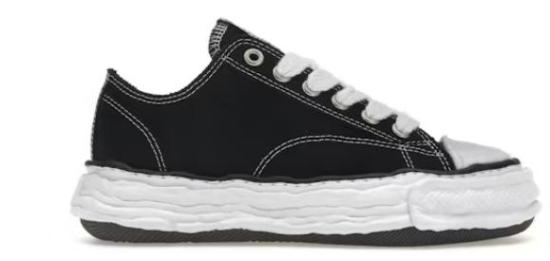 25SS 메종 미하라 야스히로 스니커즈 A11FW702 BLACK