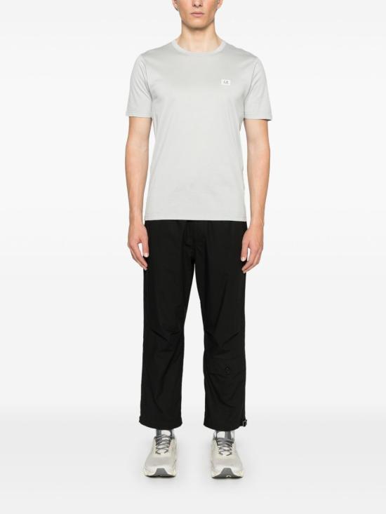 25SS 씨피 컴퍼니 반팔 티셔츠 18CMTS087A 006374G 800 BLUE FOX DOM - C.P. COMPANY